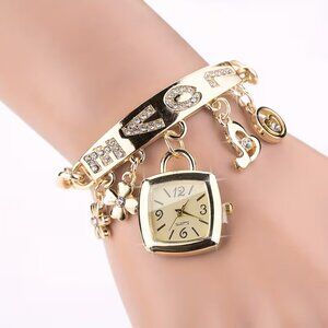 💲6⃣⏩▶Classic Fashion  Trendy Casual Quartz Bracelet WATCH